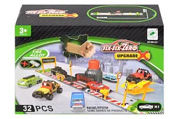 Дитячий трек паркінг Racing Pitstop Six-Six-Zero Upgrade 660-A21 у коробці р.20х9, 5х13см