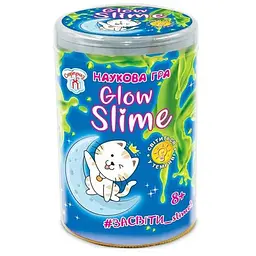 Наукові розваги. Glow Slime (слайм, що світиться у темряві) SLIME СЮРПРИЗ 12132046У