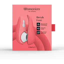 Вакуумний стимулятор Womanizer Liberty 2 Purple, Рожевий - мініатюра 10