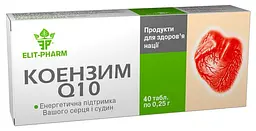 Коензим Elit-Pharm Q10 40 таблеток