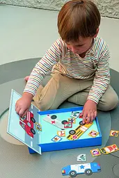 Комплект магнітів Apli Kids Автомобілі (16863) - мініатюра 3
