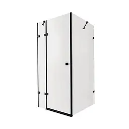 Душова кабіна Qtap Capricorn BLA1099SC6 90x90 см, скло Clear 6 мм, покриття CalcLess без піддону