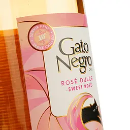 Вино Gato Negro Dulce рожеве солодке 0.75 л - мініатюра 3