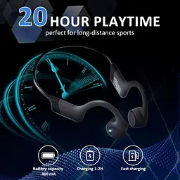 Бездротові навушники Bluetooth з мікрофоном водонепроникні - мініатюра 7