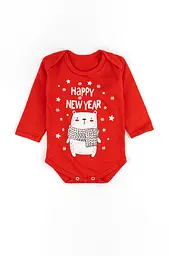 Комплект ясельний з новорічним принтом Happy New Year - мініатюра 2