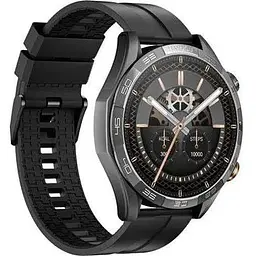 Смарт-годинник Haylou Solar 5 LS20 Black (Silicone + Stainless steel strap) - мініатюра 5