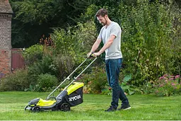 Газонокосарка Ryobi RLM18X33B-40 ONE+ акумуляторна 18В - мініатюра 4