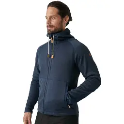 Толстовка Fjallraven Ovik Fleece Hoodie M Navy - мініатюра 7