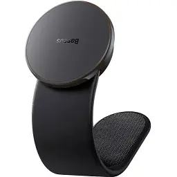 Автомобільний тримач холдер із БЗП Baseus C02 Pro Series Magnetic Wireless Charging Car Mount C40156000111-00 Black