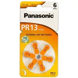 Батарейка Panasonic PR48 / PR13 (1.4V) х 6 (PR-13/6LB)