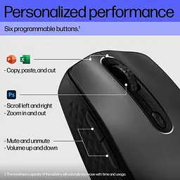 Миша HP 690 Wireless Black (7M1D4AA) - мініатюра 8