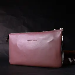 Шкіряна жіноча сумка GRANDE PELLE 26х15,5х3 см sum0023592 - мініатюра 10