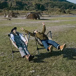 Крісло-качалка складане Naturehike NH21JJ004 бежеве - мініатюра 3