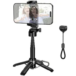 Монопод для селфі Hoco K27 Magic portable mini Black