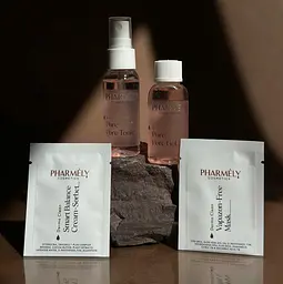 Набір дорожній DermaClean Solution BOX (очищуючий гель для проблемної шкіри 30 мл + тонік для проблемної шкіри 30 мл) Pharmely - мініатюра 1