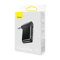 Bluetooth Аудіо-адаптер Baseus BSBA-02 AUX Wireless Audio Receiver Чорний WXQY010001 - мініатюра 2