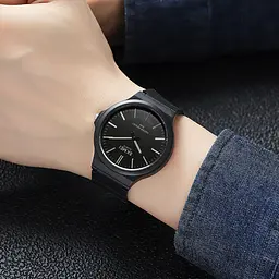 Наручний годинник чоловічий 2108BKSI Black-Silver Skmei acs0030276 - мініатюра 4