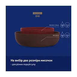 Тарілки дитячі LOVI Pistachio Tamarillo 2 шт. бордові (21/531_red) - мініатюра 5