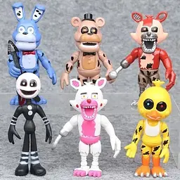 Іграшки 5 ( п'ять ) ночей з Фредді / Funko Five Nights at Freddy, 6 штук - мініатюра 1