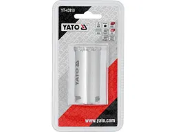 Свердло корончате з вольфраму YATO по бетоні, цеглі, кераміці, силікаті Ø=33мм, l= 65мм (YT-43910) - мініатюра 3