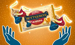 Шоколадні цукерки Hershey's Kisses Harry Potter Butterbeer Flavored Easter Candy 255г - мініатюра 5