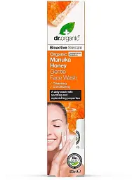 Гель для вмивання з медом Манука Dr. Organic Gentle Manuka Honey Face Wash 150 мл - мініатюра 2