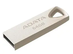 Флеш-накопичувач Adata Flash 64GB USB 2.0 UV210 Metal Silver (AUV210-64G-RGD) - мініатюра 2