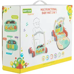 Багатофункціональний дитячий розвиваючий килимок Baby Team 2 в 1 (8590) - мініатюра 8
