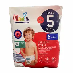 Підгузки-трусики Mamia Premium Junior 5 (13-20 кг), 20 шт