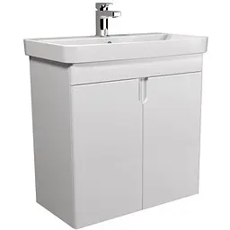 Тумба Мойдодир Simple White 70-U умивальник River 70 Білий універсальна Білий