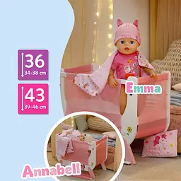 Ліжечко для ляльки Baby Born Сни Єдинорога (840993) - мініатюра 4