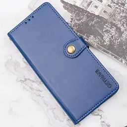 Шкіряний чохол-книжка GETMAN Gallant (PU) для Xiaomi Redmi Note 14 4G (Europe version) Синій - мініатюра 5