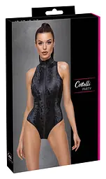 Боді Cottelli Collection Snake чорне L