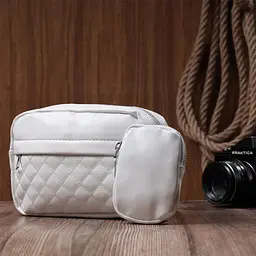 Жіноча сумка крос-боді Vintage 22798 з екошкіри 19.5х12.5х6.5 см Біла - мініатюра 9