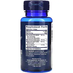 Добавка Life Extension PalmettoGuard Saw Palmetto/Nettle Root Formula with Beta-Sitosterol 60 softgels - мініатюра 2