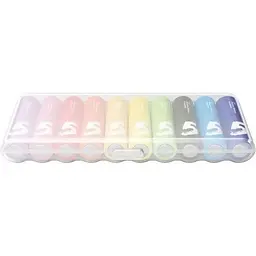 Батарейка ZMI ZI5 Rainbow Alkaline Battery AA 10шт. (NQD4000RT) - мініатюра 2