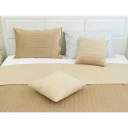 Подушка Руно декоративна Velour Beige 40х40 (311.55_Beige) - мініатюра 2