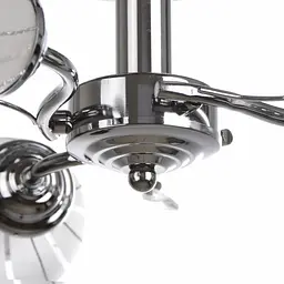 Люстра стельова Brille класична E14 40W CH (LK-222C/3) - мініатюра 3