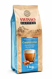 Капучино Swisso Kaffee Cappuccino Gesalzenes Karamell зі смаком солоної карамелі 1 кг