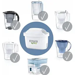 Змінний фільтр для глечика Brita MXPro 5+1 шт (1051763) [150548] - мініатюра 3