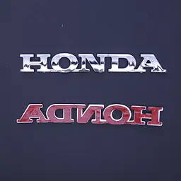 Емблема напис Honda скотч 3М 145 x 18 мм Польща