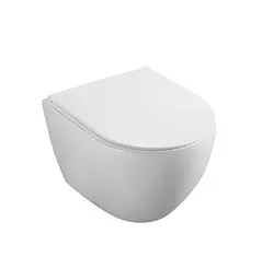 Унітаз підвісний Mixxus Premium Ellipse-0308-T3 система змиву Tornado 3.0 (MP6676) - мініатюра 2