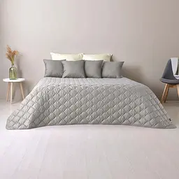 Покривало Ideia Стиль Cube сірий/беж 210х240 (8-32405x003) - мініатюра 4