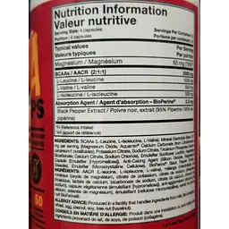 Амінокислота Mutant BCAA 200 капсул - мініатюра 2