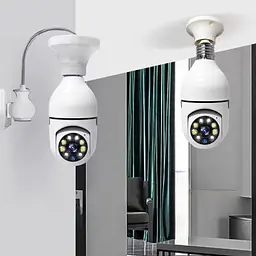 Камера відеоспостереження XPRO лампочка E27 Wi-Fi 2MP (41810-E27 WIFI 2MP_460) - мініатюра 10