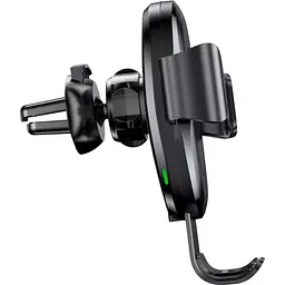 Автотримач із бездротовою зарядкою Baseus Wireless Charger Gravity Car Mount Black (WXYL-01) [85328] - мініатюра 4