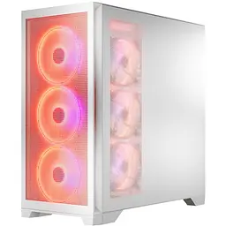 Корпус Modecom VOLCANO EXPANSE S ARGB 4x140mm fans MIDI USB 3.0x2+TYPE-C БІЛИЙ без Блок живлення ATX - мініатюра 3
