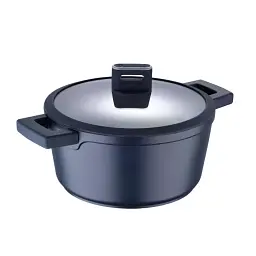 Каструля з кришкою MasterPro Indigo 24 см (BGMP-7979)