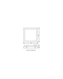 Стельовий світильник Kanlux 24640 Tybia led 38w-nw - мініатюра 3