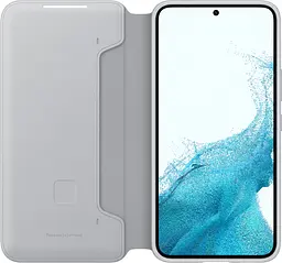 Чохол-книжка Smart LED Wallet View Cover SM-S901 для Samsung Galaxy S22 (6.1") Grey - мініатюра 4